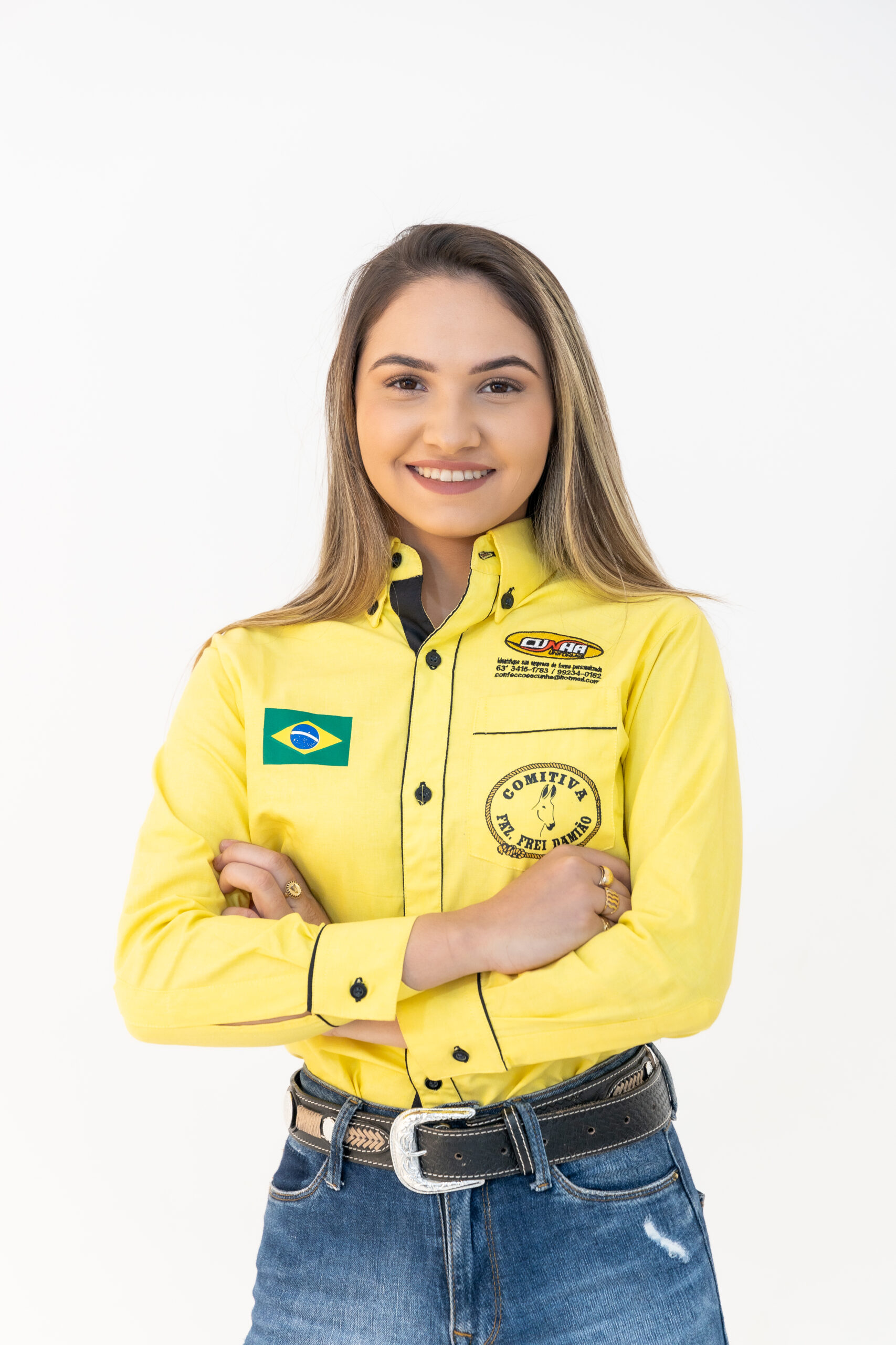 Camisa personalizada com patrocinadores
