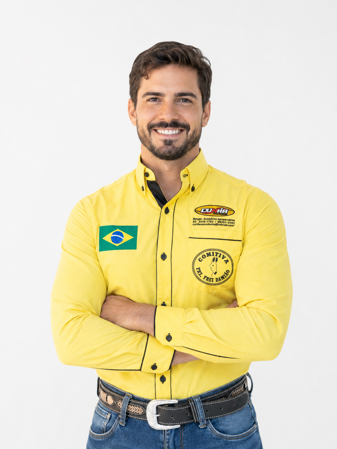 Camisa de comitiva personalizada