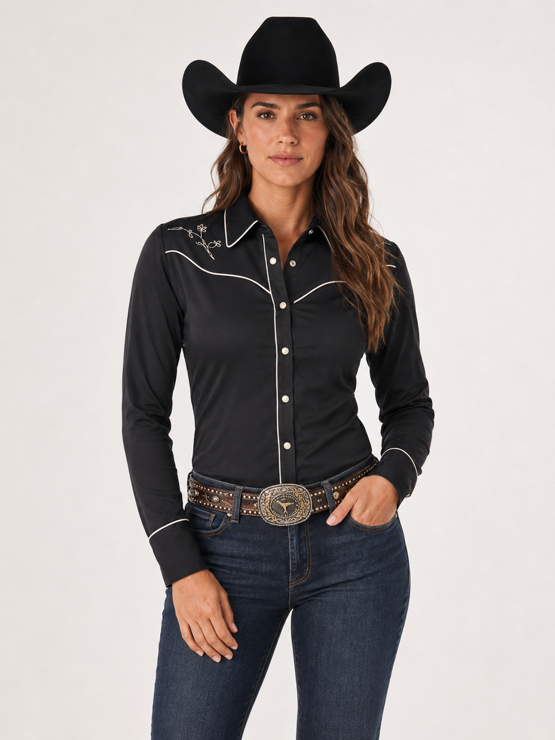Camisa de rodeio personalizada